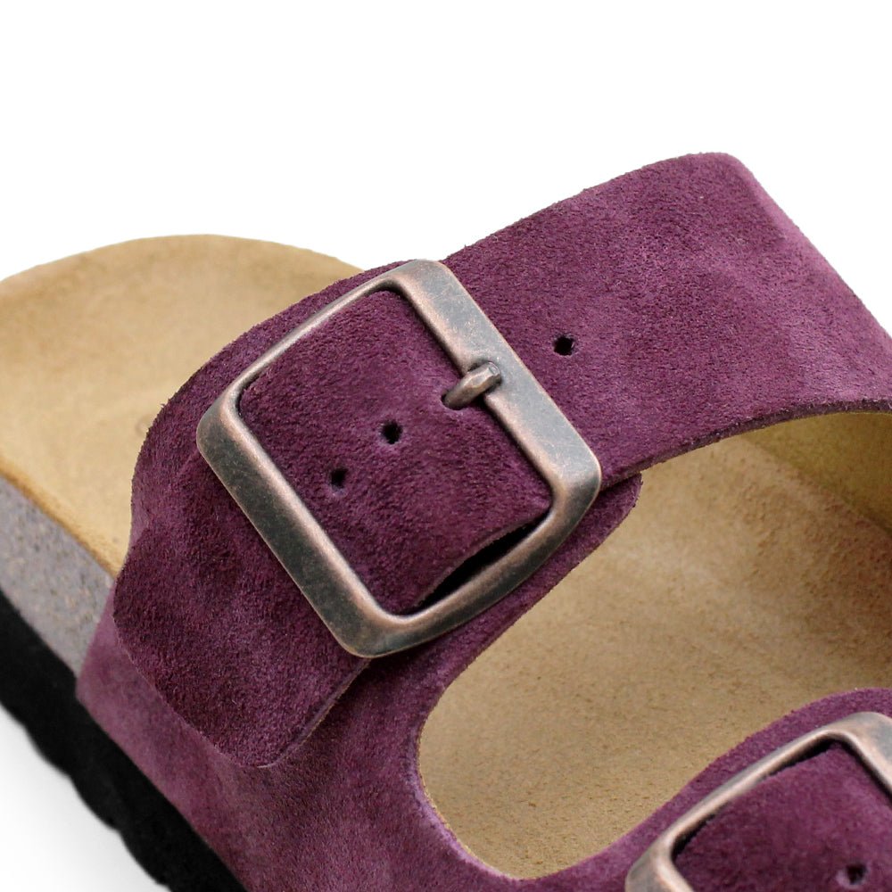 Produktbild 8 - Minfot Sandaler Moa Mocka Bordeaux
