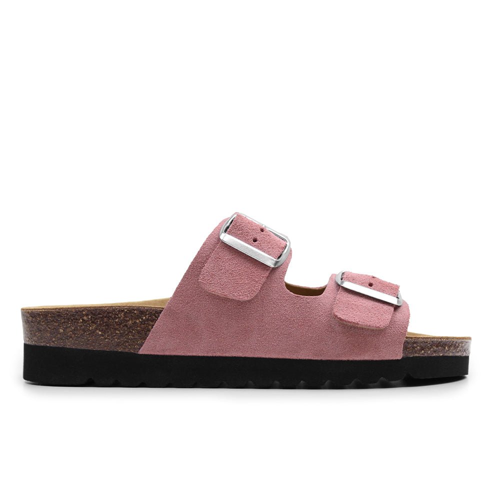 Minfot Moa Sandaler Dam Mjuk Bio Mocka Antik Rosa
