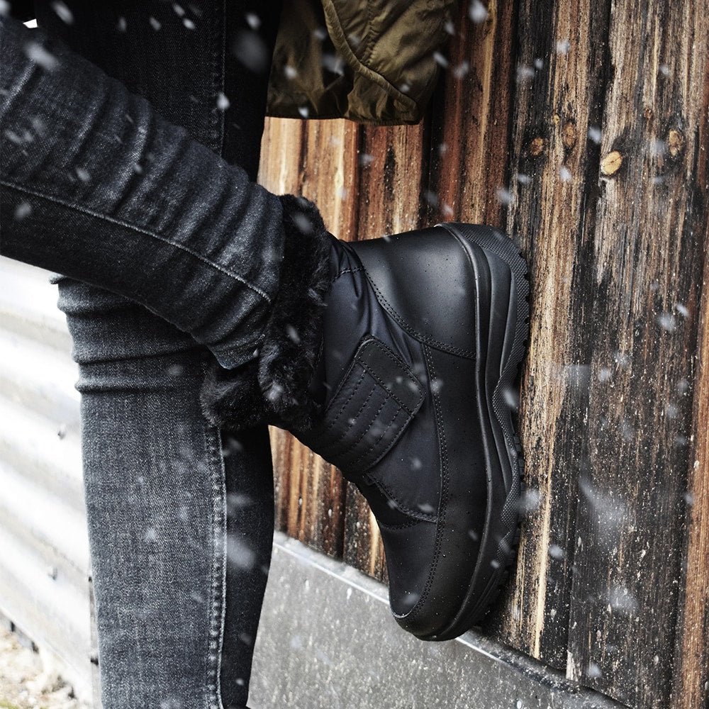 Minfot Dubbskor Nuuk Tex Svart