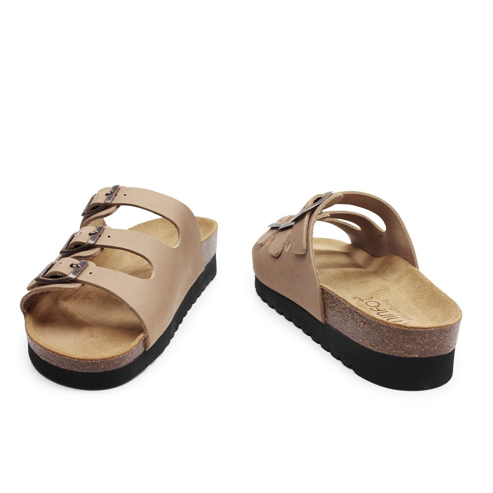 Minfot Sandaler Bio Skinn Stone