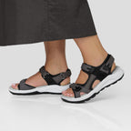 Minfot Nyhamn Sandaler Dam Nubuck Stone