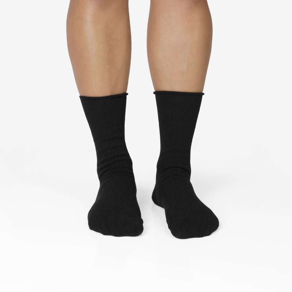 Minfot Sensitive Bambu Strumpor Svart 1-pack