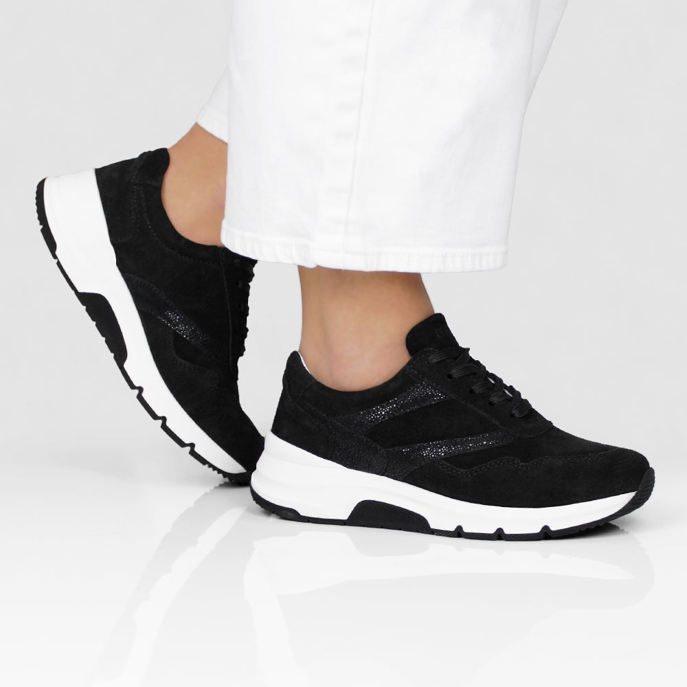 Produktbild 2 - Minfot Sneaker Dam Softrole Pop Svart