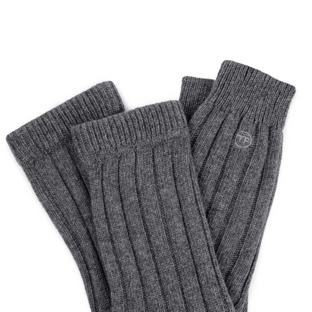 Minfot Benvärmare Ull Antracite 1-pack