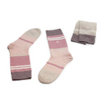 Minfot Strand Ullstrumpor Korall 2-pack