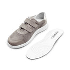 Minfot Way Sneaker Bred Stretch med Kardborreband Beige