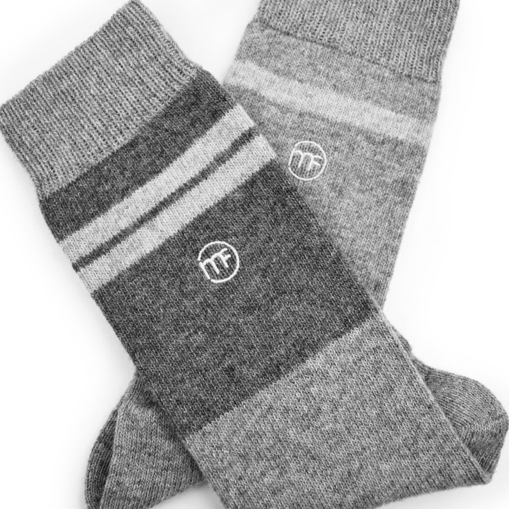 Produktbild 3 - varma-tunna-ullstrumpor-gråa