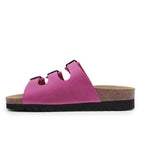Minfot Lo Biosandaler Dam Skinn Anatomisk 3-remmar Fuxia