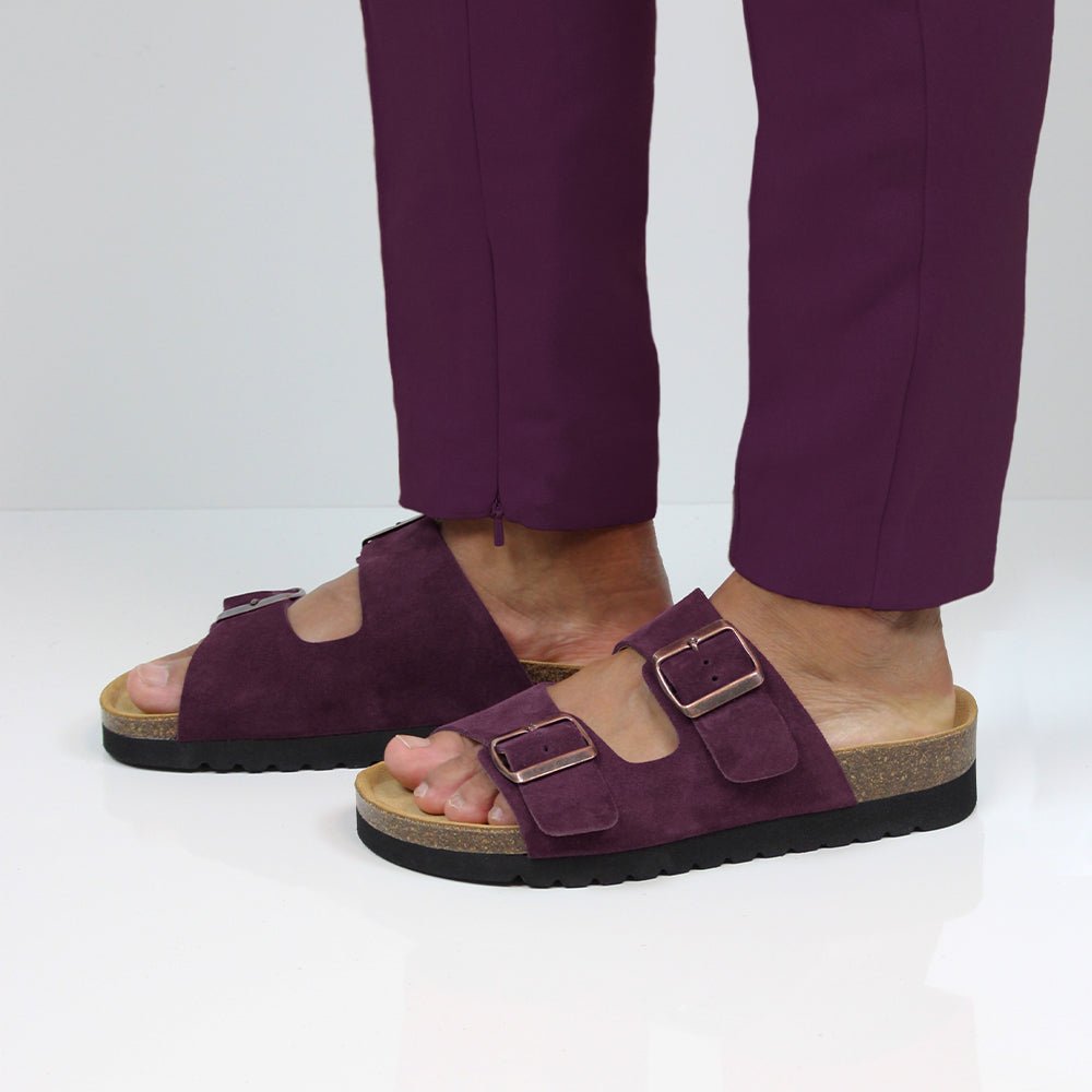 Produktbild 11 - Minfot Sandaler Moa Mocka Bordeaux
