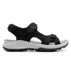 Minfot Nyhamn Sandaler Dam Nubuck Svart