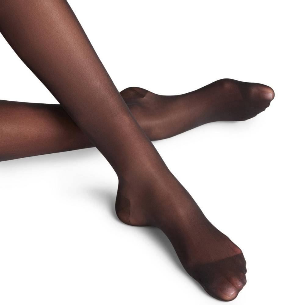 Produktbild 2 - Falke Stödstrumpor Vitalize Nylon 20 DEN Svart