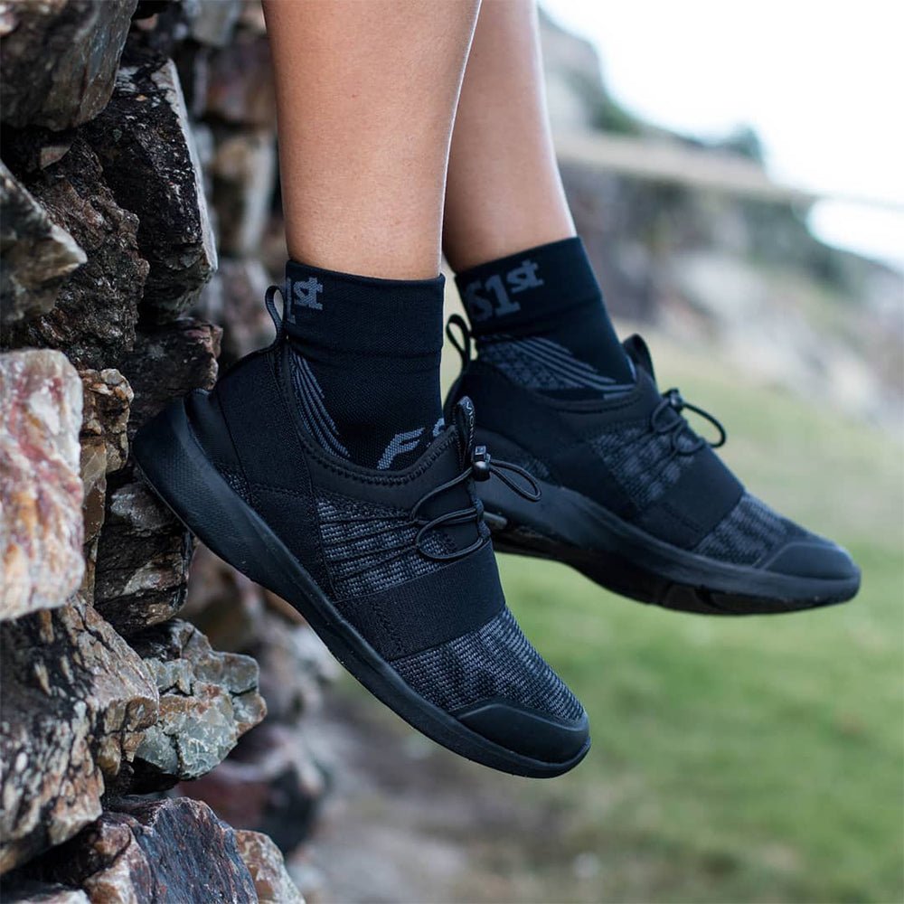 Produktbild 2 - OS1st FS4 Hälsporrestrumpor ¼ Crew Sock Black