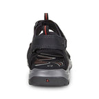 ECCO Sandal Herr Offroad Black Oil Nubuck