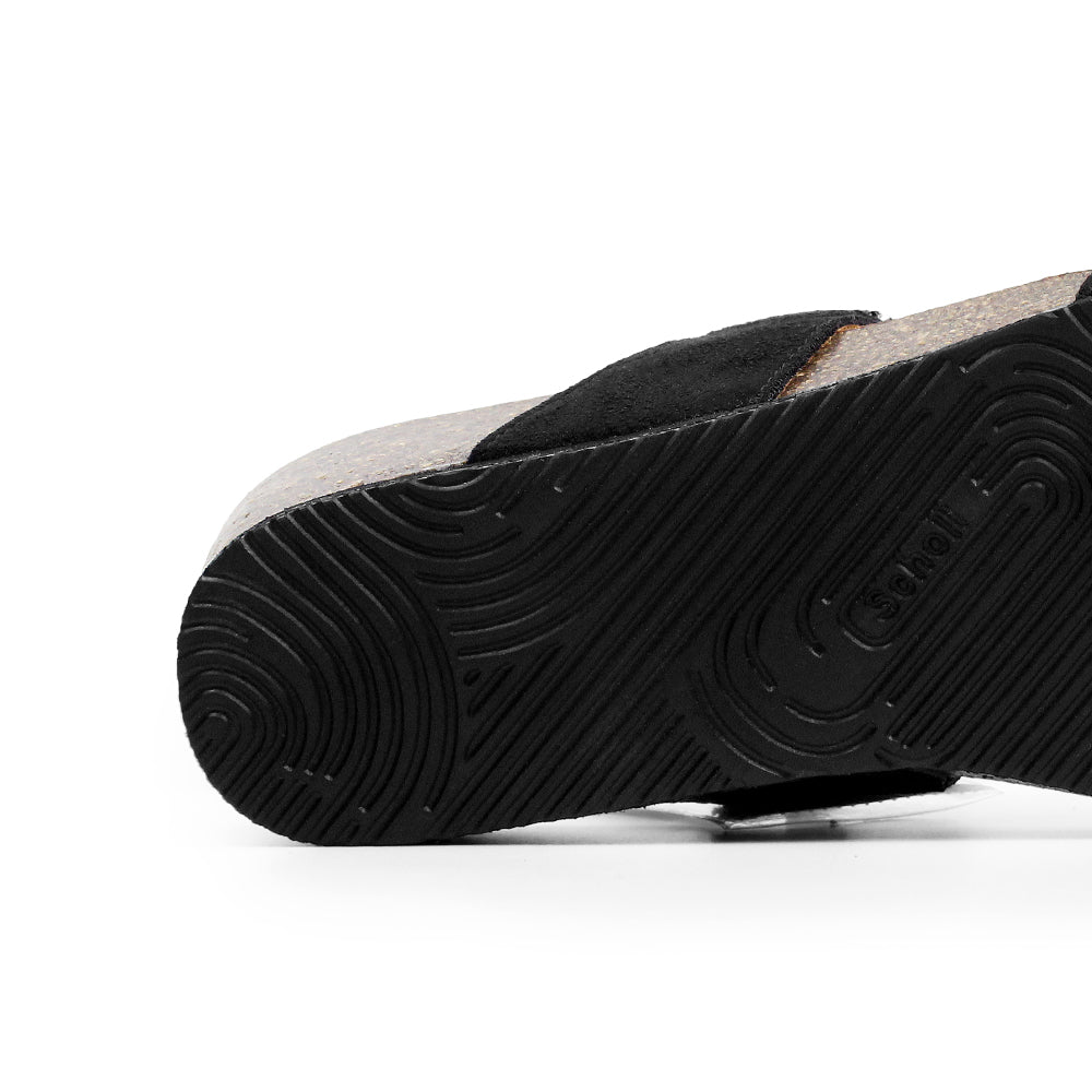 Scholl Sandaler Dam Ostuni 2 Straps Black