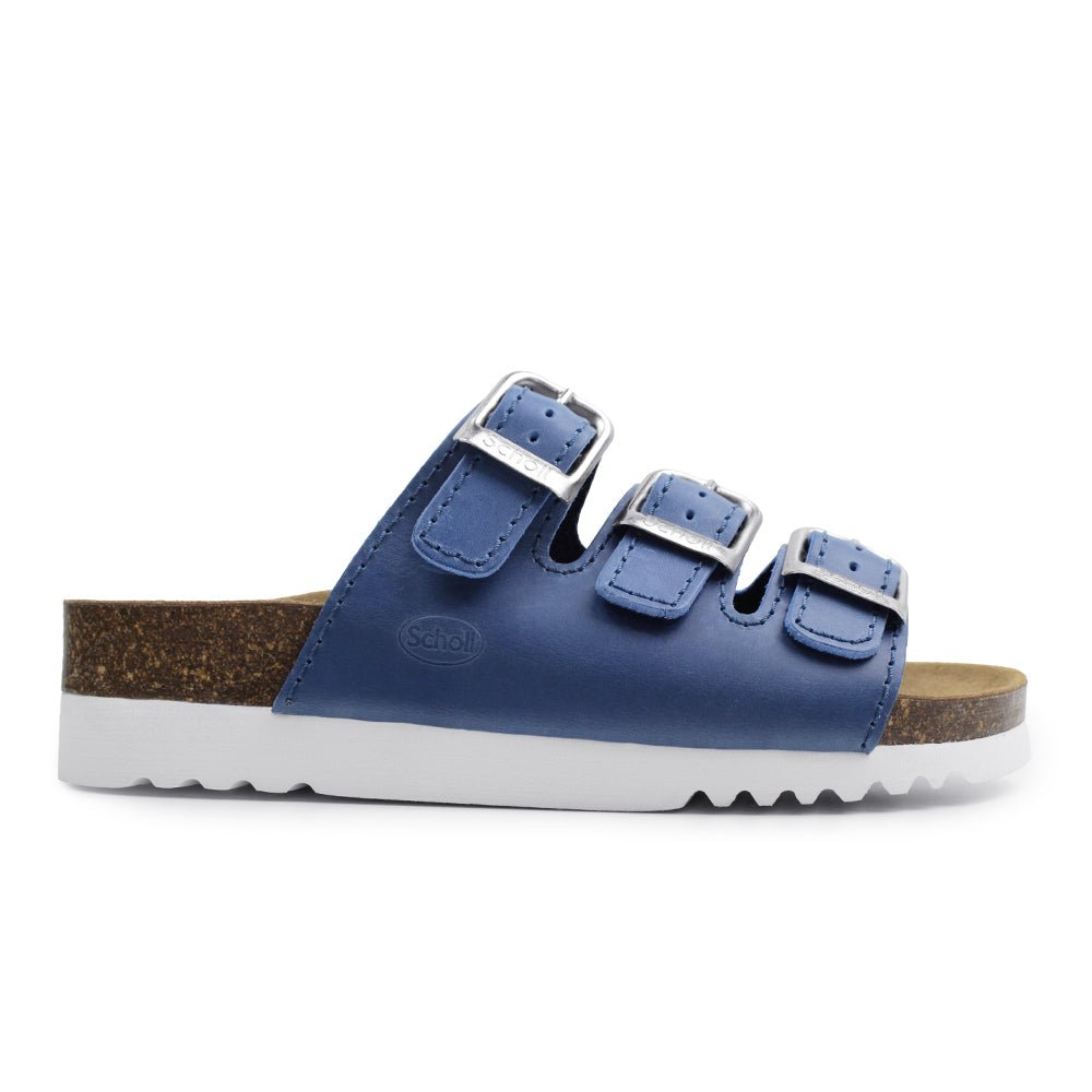 Scholl Sandaler Rio Bioprint AD Dam Blå