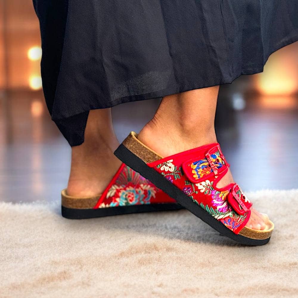 Produktbild 7 - Sköna Marie Damsandal Thalia Röd