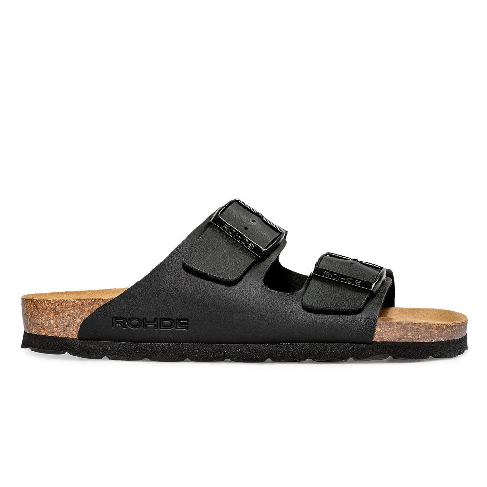 Rohde Sandaler Herr Birkoflor Svart