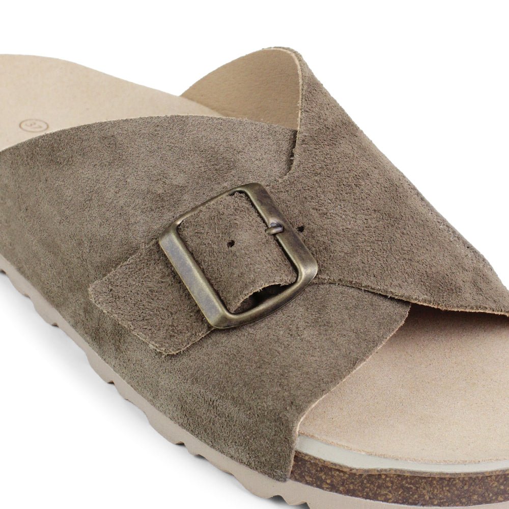 Minfot Li Sandaler Dam Mocka Hallux Valgus Primo Soft Stone