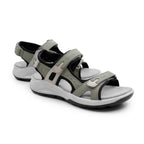 Minfot Nyhamn Sandaler Dam Green Beige