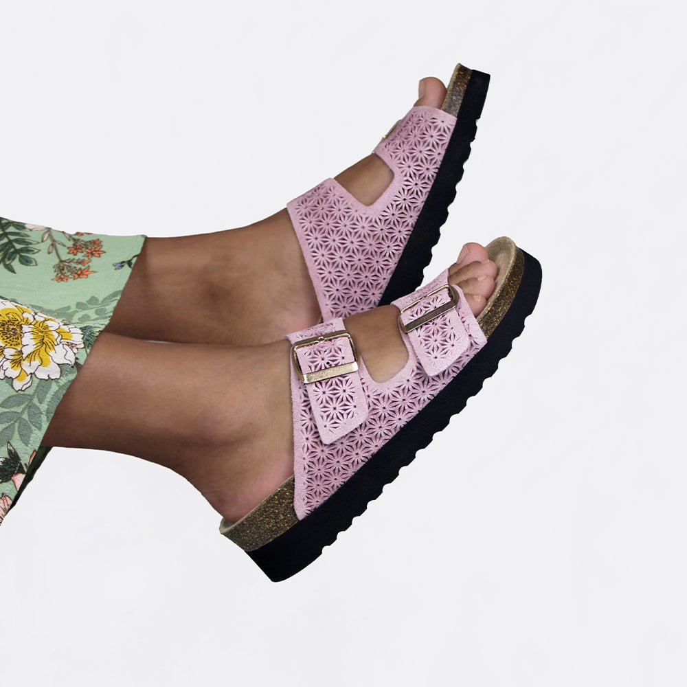 Produktbild 9 - Minfot Daisy Sandaler Dam Rosa