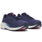 Saucony Echelon 10 Löparskor Dam Bred Navy Quartz