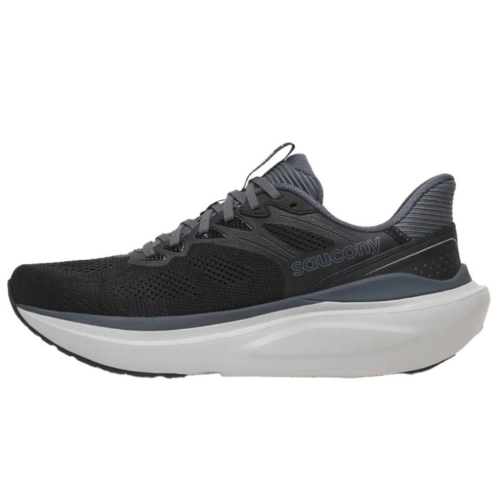 Saucony Echelon 11 Löparskor Herr Extra Bred Black Gunmetal