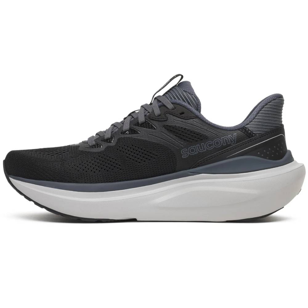 Saucony Echelon 11 Löparskor Herr Extra Bred Black Gunmetal