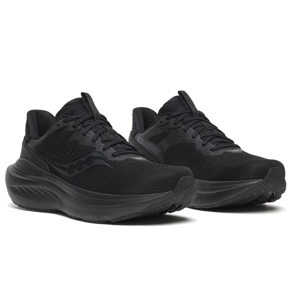 Saucony Echelon 11 Löparskor Dam Bred Triple Black