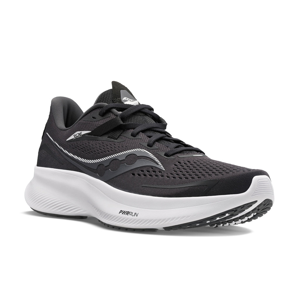 Saucony Ride 15 Men Black White
