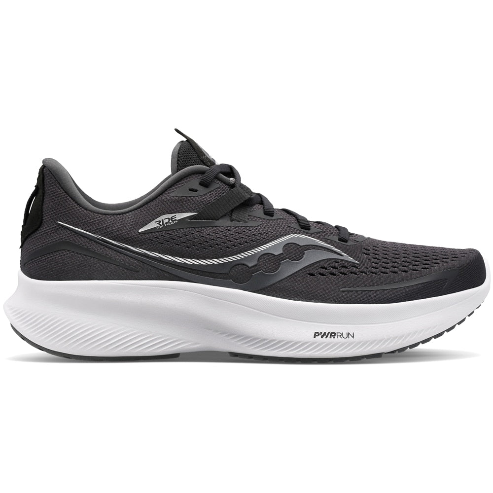 Saucony Ride 15 Women Black White