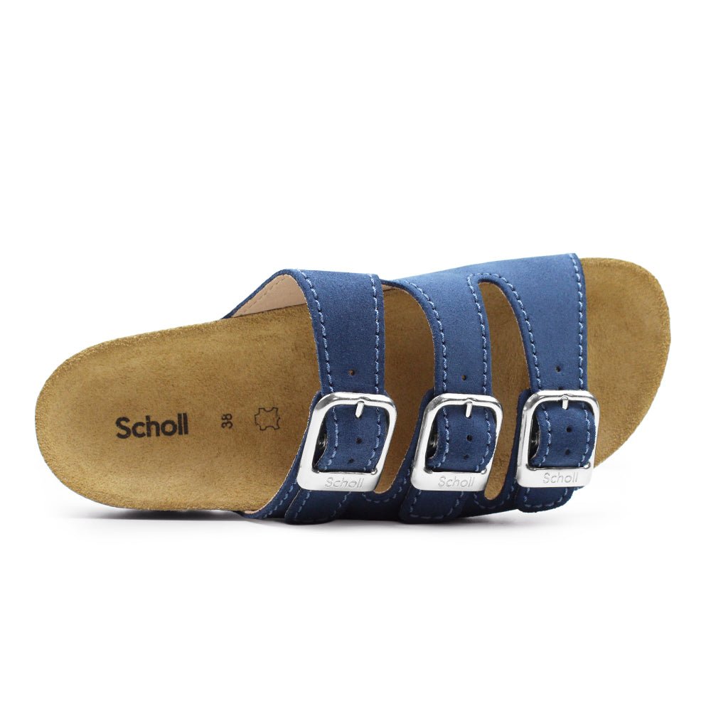 Scholl Sandaler Rio Dam Mocka Navy