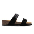 Scholl Sandaler Dam Ostuni 2 Straps Black