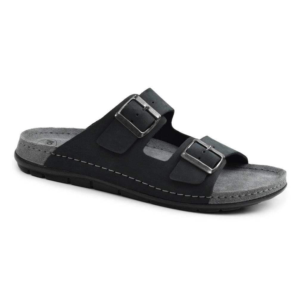 Scholl Sandaler Herr Aberdeen Black