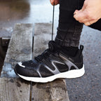 Scholl Skor Selfoss Waterproof Dam Black Grey