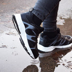 Scholl Skor Selfoss Waterproof Dam Black Grey