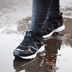 Scholl Skor Selfoss Waterproof Dam Black Grey