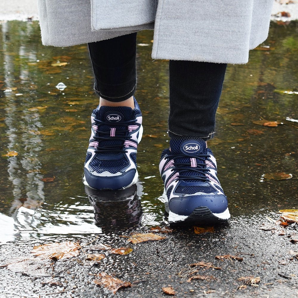 Scholl Selfoss Waterproof Navy Pink