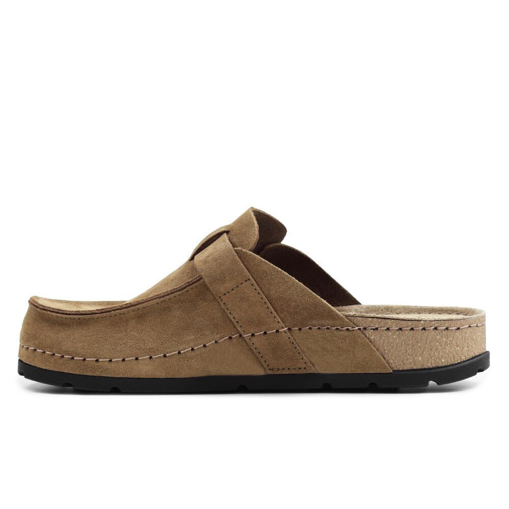 Scholl Tofflor Bora Moccasin Dam Mocka Brun