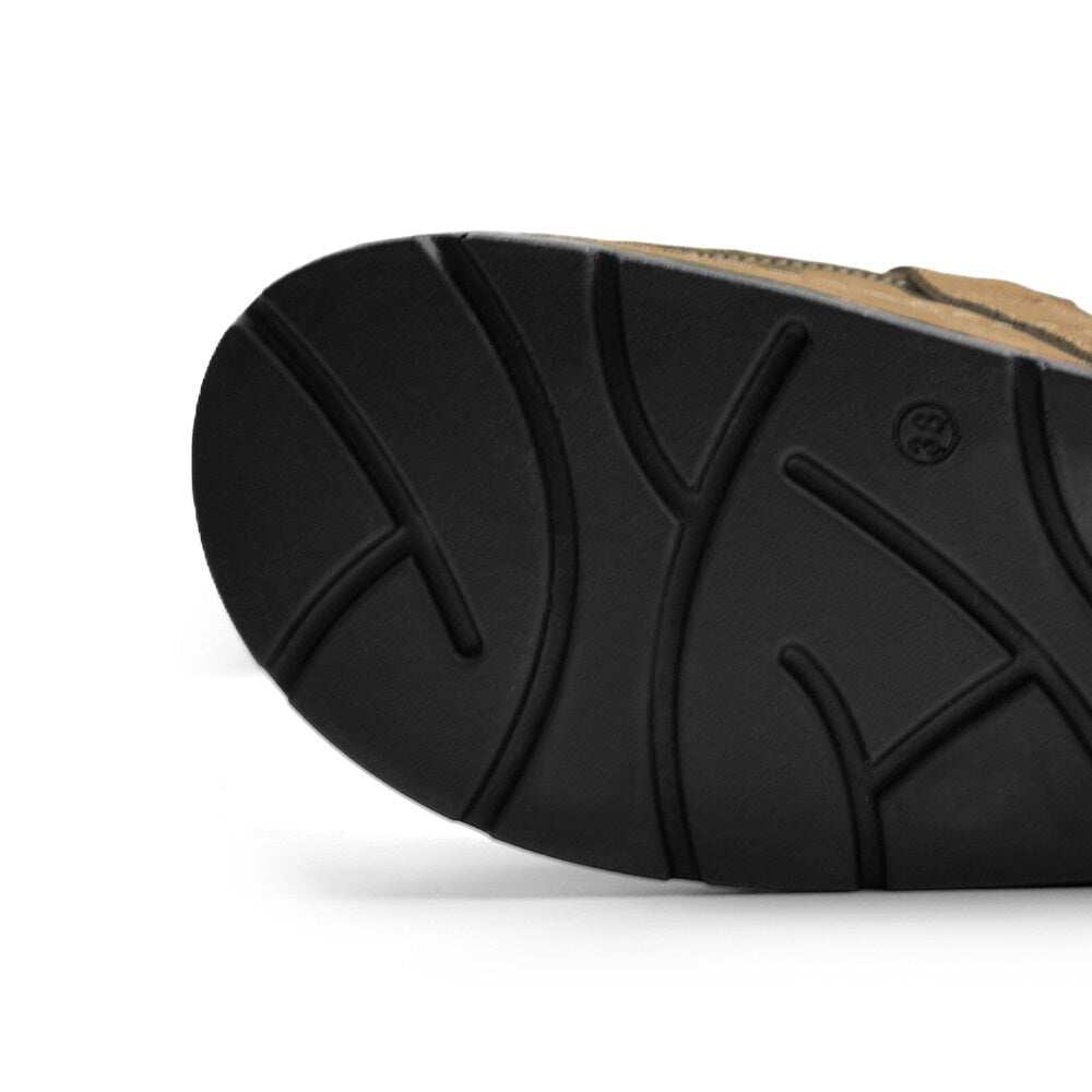 Scholl Tofflor Bora Moccasin Dam Mocka Brun