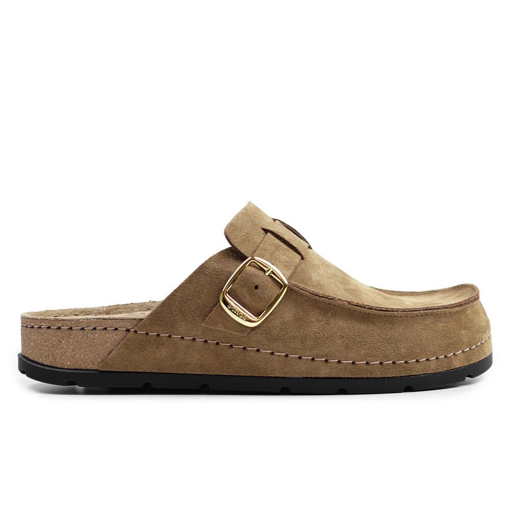 Scholl Tofflor Bora Moccasin Dam Mocka Brun