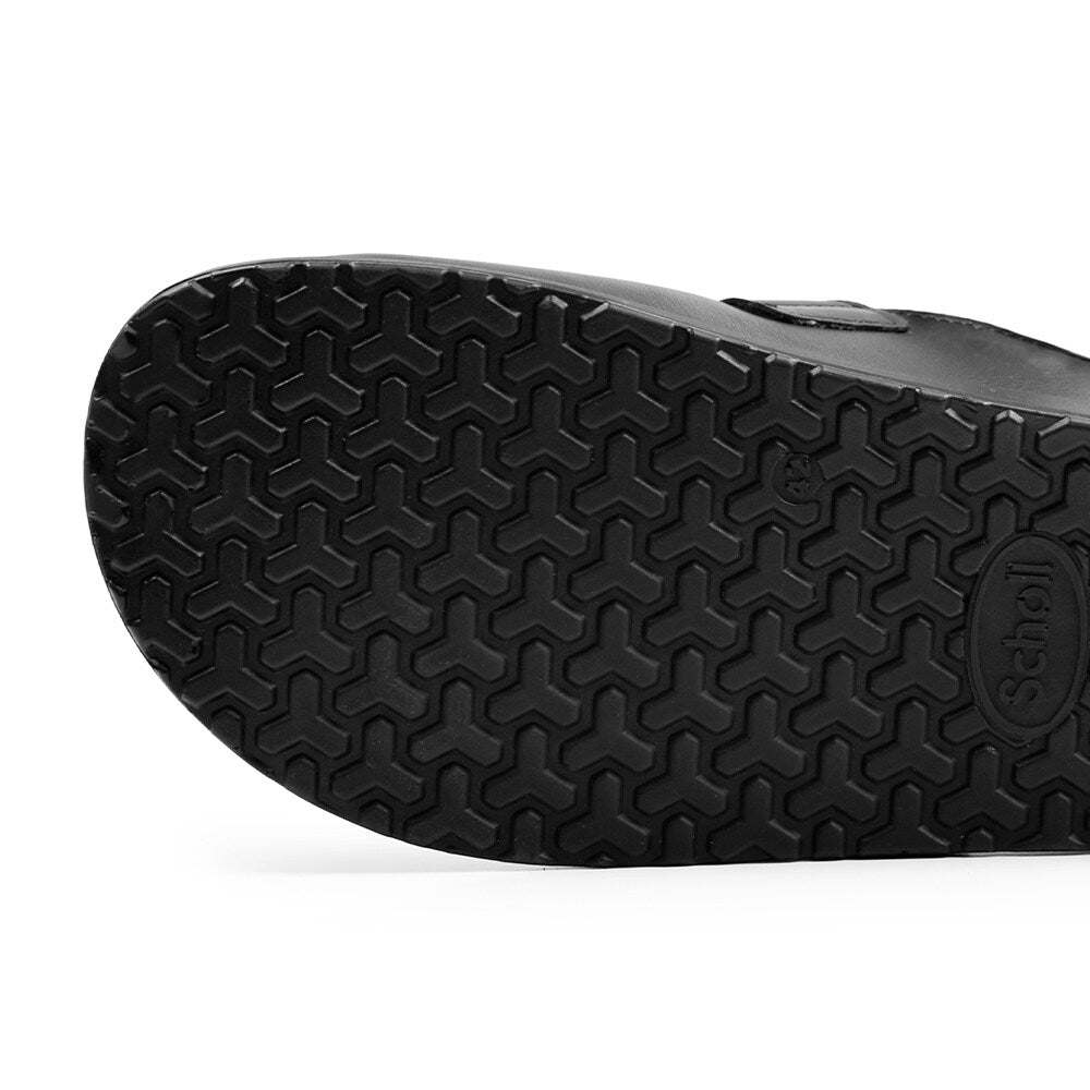 Produktbild 5 - Scholl Tofflor Elio Strap Läder Black