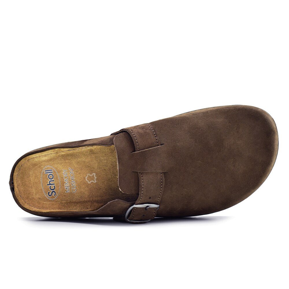 Scholl Tofflor Inverness Herr Mocka Brown