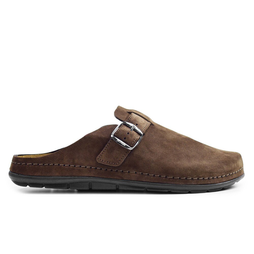 Scholl Tofflor Inverness Herr Mocka Brown