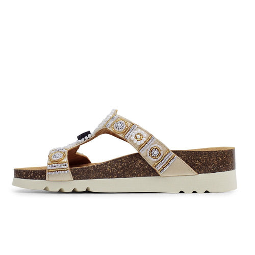 Scholl Sandaler New Bogota Bioprint Dam Gold
