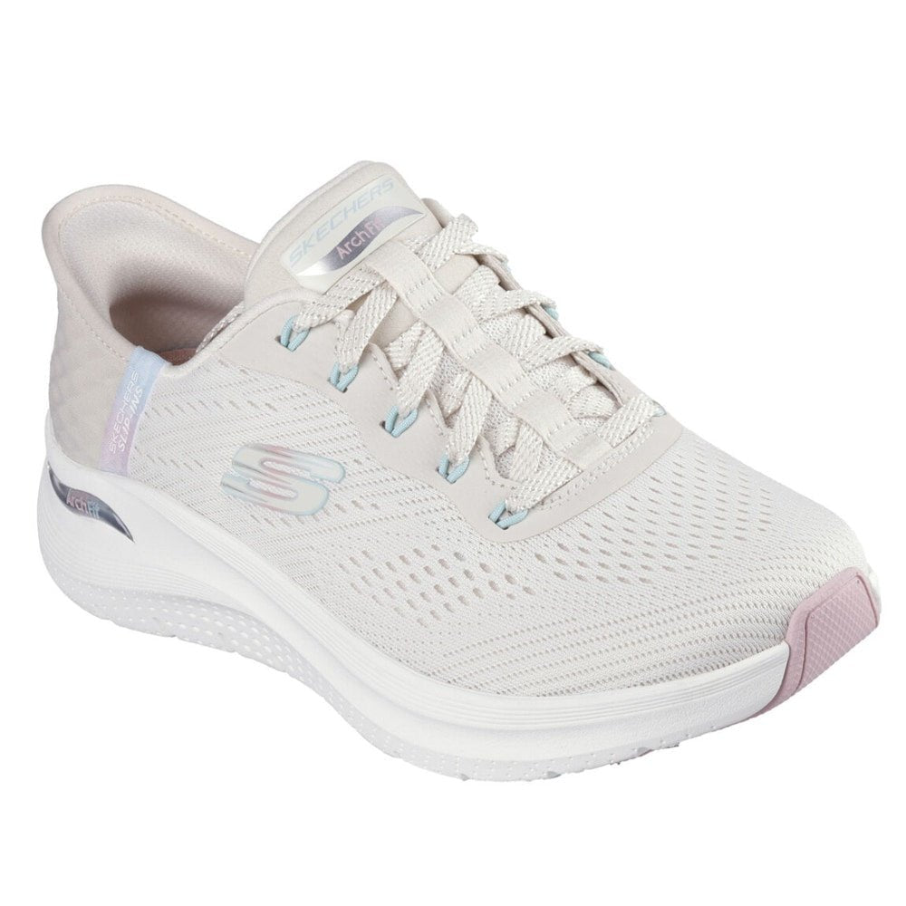 Skechers Womens Arch Fit 2.0 Slip-Ins Nature Pink