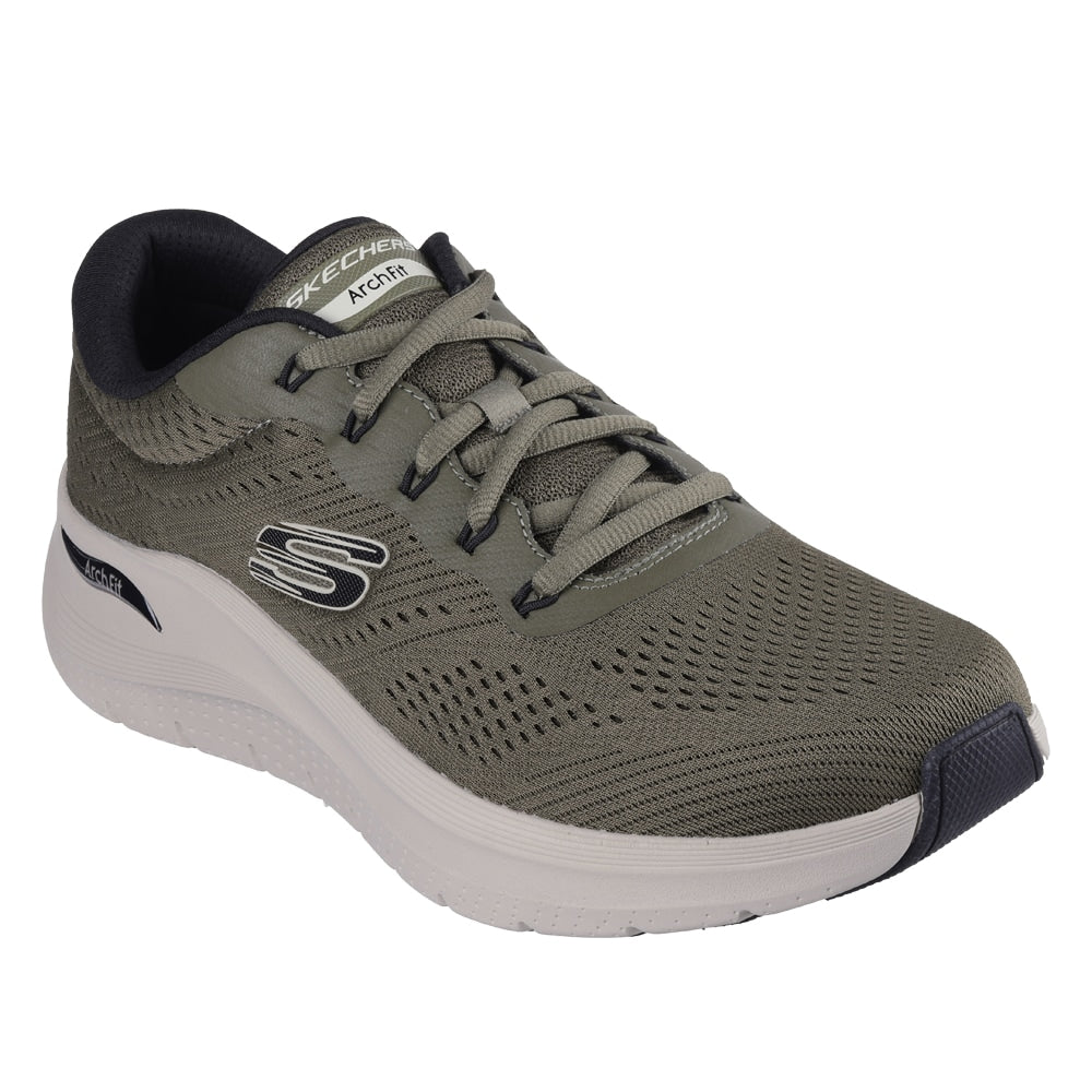 Skechers Mens Arch Fit 2.0 Olive Black