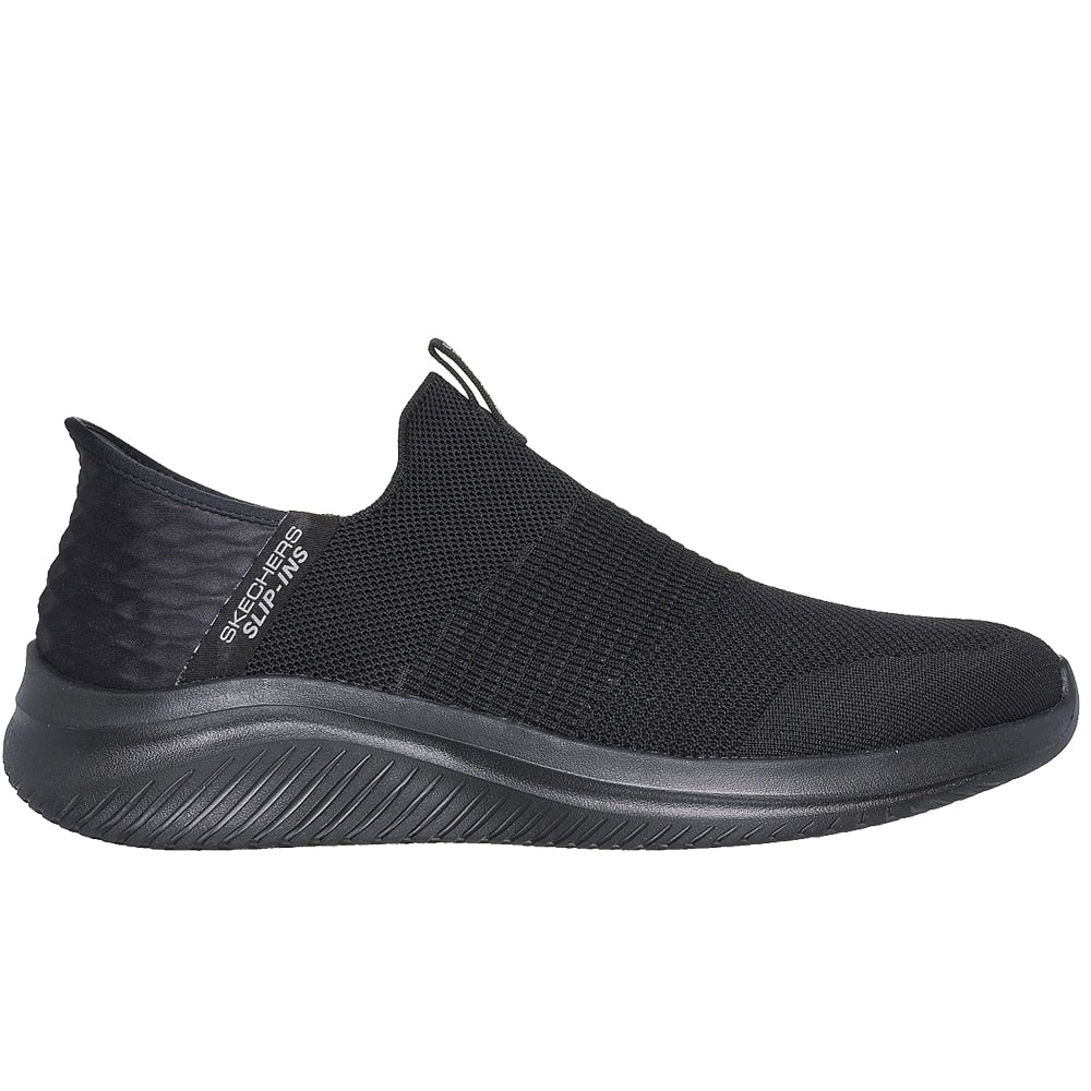 Skechers Mens Ultra Flex 3.0 Smooth Step Slip-Ins Svart