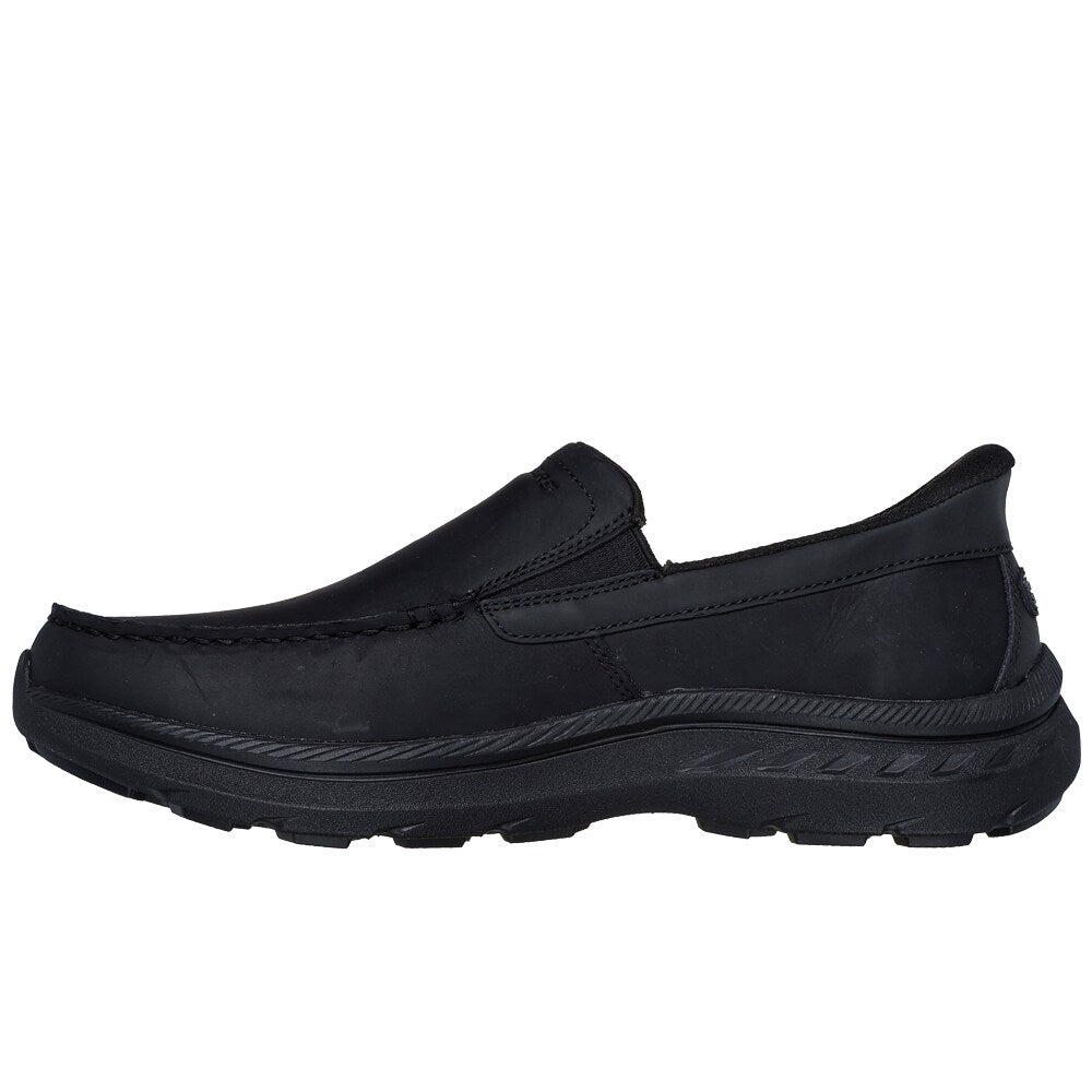 Produktbild 4 - Skechers Mens Slip-Ins Relaxed Fit Pollard Black