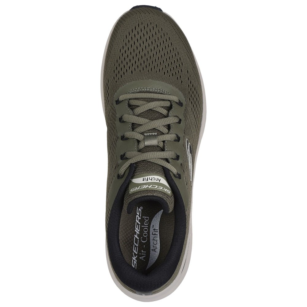 Skechers Mens Arch Fit 2.0 Olive Black