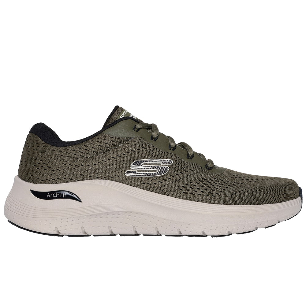Skechers Mens Arch Fit 2.0 Olive Black